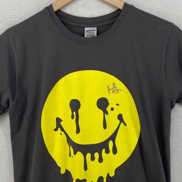 HOODIE ALLEN Shirt Adult S HAPPY CAMPER TOUR Concert Merch Autographed Cotton - Picture 4 of 14